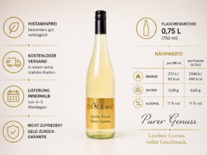 Dinamo Weißwein - 12,99€/Flasche (ab 2 Flaschen)